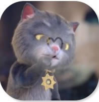 卡通斑布猫壁纸 下载